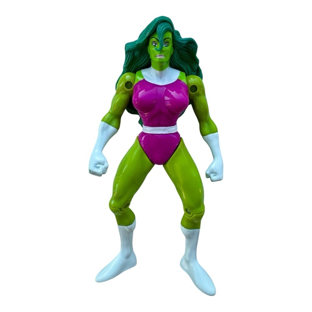VTG 1996 Toybiz The Incredible She-Hulk Action Figure 7”